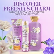 Bodycology 2in1 Body Wash & Bubble Bath, Freesia, 16 fl oz