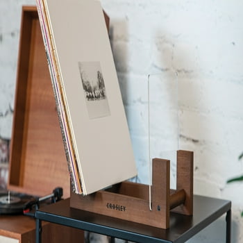 Crosley Record Display Stand and Storage Turntable Accessory
