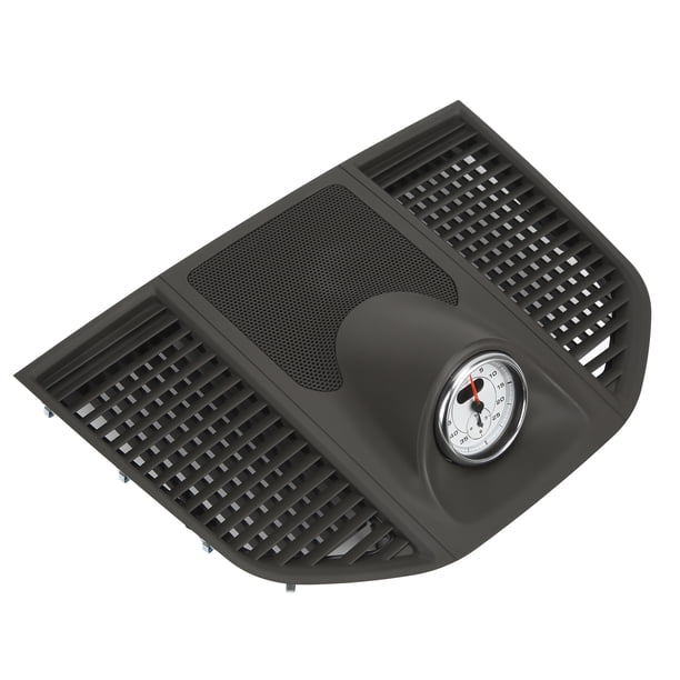 Medidor de tablero de automóvil embellecedor de tablero central superior resistente al desgaste resistente al calor 95B 858 189 C OA6 para reemplazo de actualización para Macan ANGGREK Otros