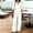 White, variant on Women's Cotton Linen 2 Piece Outfit, V-Neck 3/4 Sleeve Top & Drawstring Wide Leg Pants Casual Matching Set, Brick Red L