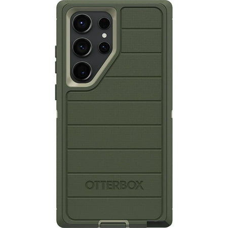 OtterBox Galaxy S23 Ultra Only - Defender Series Case - Lichen The Trek Green, Rugged & Durable - with Port Protection - Case Only - - Non-Retail Packaging