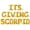 Gold, variant on Letter Balloons - ITS GIVING SCORPIO 16" Inch Alphabet Letters Foil Mylar Balloon Scorpio Birthday Party Banner (Red)