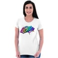 thumbnail image 4 of XOMG POP Bella Musical Rainbow Women's Graphic T Shirt Tees Brisco Brands M, 4 of 5
