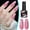 Pink, variant on SDJMa Glitter Nail Polish, High-Shine & Chip-Resistant, for Party, Daily & Special Occasions, Black