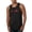 Black, variant on Dog Heartbeat | Paw Print EKG Lifeline | Veterinarian Vet Tech Dog Lover Mens Tank Top, Red, Medium