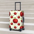 thumbnail image 5 of Yiaed Fruit Apples Print Travel Luggage Cover Suitcase Protector Fits 18-32 Inch Luggage Wheel Covers Patterned Elastic Luggage Anti-scratch（No luggage）-Medium, 5 of 5