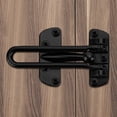 thumbnail image 3 of Hyper Tough 4 in. Door Security Guard Black, 3 of 8