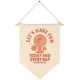 thumbnail image 1 of Let'S Have Fun Today And Every Day-Citas Inspiradoras, Regalos Para Niños Y Niñas, Lienzo Colgante Con Bandera, Banderín, Decoración De Pared, Regalos Para Aula, Guardería, Hogar, Escuela, Habitación, 1 of 5