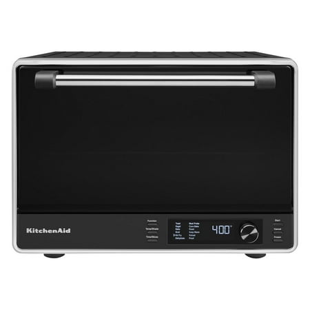 KitchenAid - Dual Convection Countertop Oven with Air Fry and Temperature Probe - KCO224 - Black Matte