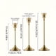 thumbnail image 4 of Candelabro moderno y sencillo, juego de 3 candelabros para decoración de habitaciones, para cumpleaños, fiestas de Halloween, accesorios de ambiente romántico, ideas de decoración del hogar 2024,, 4 of 8