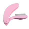 thumbnail image 4 of 4 Packs Folding Eyelash Comb, Stainless Steel Metal Teeth Eyebrow Separator Comb Lash and Brow Makeup Applicator Brush Professional Tool for Define Lash, 4 of 5