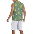 thumbnail image 2 of Pofeuu Cute Yoga Frogs Print Basketball Jersey, Shirts for Men Youth Basketball Jersey Crew Neck-XX-Large, 2 of 6