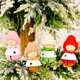thumbnail image 1 of Adornos de peluche de gnomo navideño, 3 paquetes, juguete de peluche de Navidad con patas, adornos hechos a mano, decoración navideña de elfo de Papá Noel, Navidad, 1 of 5