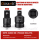 thumbnail image 3 of Juego de Adaptadores Para Dados Y Llaves De Impacto 6 Pz BLOOSOM Negro/Rojo, 3 of 4