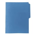 thumbnail image 1 of Fólder de Color Azul, Oxford, Tamaño Carta, Ceja 1/2, c/100, 1 of 3