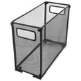 thumbnail image 3 of Masteelf Black Desktop File Organizer Rack with Hanging Document Holder, Storage Box for Paper, Folder, and Office Supplies, 3 of 8