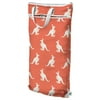 Planet Wise Hanging Wet/Dry Bag, Coral Kangaroo Twill