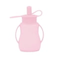 thumbnail image 1 of Bolsas de silicona para alimentos para niños pequeños, reutilizables, para puré de frutas, sin BPA, con asas de pajita., 1 of 8
