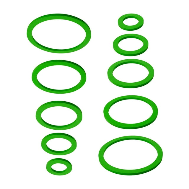10 anillos flotantes para plantas de acuario, anillos de alimentación para peces, anillo de comida para peceras para mantener las plantas flotantes en Verde