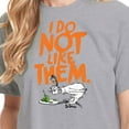 thumbnail image 3 of Dr. Seuss - Green Eggs And Ham - Juniors Cropped Cotton Blend T-Shirt, 3 of 6