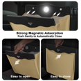 thumbnail image 4 of Garbage Bag For Car, Multipurpose Hanging Car Trash Bags With Smart Led, Waterproof Trash Can For Car Back Seat With 30 Pcs Disposable Garbage Bags, B, 4 of 5