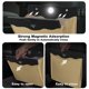 thumbnail image 4 of Bolsa de basura para coche, bolsas de basura multiusos para colgar en el coche con LED inteligente, bote de basura impermeable para el asiento trasero del coche con 30 bolsas de basura desechables, B, 4 of 5