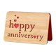 thumbnail image 1 of Tarjeta de aniversario de madera, tarjetas de amor, regalos románticos hechos a mano para el día de San Valentín. Estilo A, 1 of 9