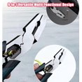 thumbnail image 3 of Industrial-Grade Multi-Function Cutting Pliers, 9-in-1 Wire Cutting Pliers, Heavy-Duty CR-V Compound Action Leverage Lineman Tool for Repair (2PCS), 3 of 11