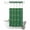 Grass Green, variant on No Hook Shower Curtain, Vintage Green Check Shower Curtains for Bathroom with See Through Top Window, Geometric Tartan Plaid Ethnic Waterproof & Washable Bath Curtain 60"x72"