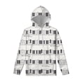 thumbnail image 5 of Sudadera con capucha con estampado de teclado de piano en blanco y negro para hombre, sudadera clásica con estampado 3D, sudadera de manga larga, sudadera informal de calle, 5 of 5