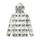 thumbnail image 5 of Sudadera con capucha con estampado de teclado de piano en blanco y negro para hombre, sudadera clásica con estampado 3D, sudadera de manga larga, sudadera informal de calle, 5 of 5
