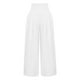 thumbnail image 4 of WILLBEST Pantalones Casuales para Mujer, de Lino, Estilo Palazzo, de Cintura Alta y Moda, con Dos Bolsillos, para Uso Playero Cómodo y Ajuste Relajado. Extra Grande, 4 of 6