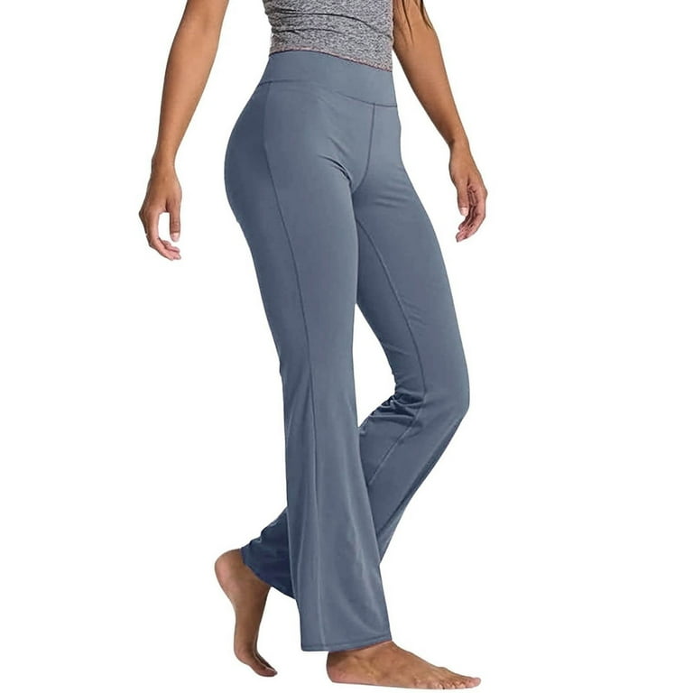 Buy OUMSHBIWomens Bouquet Foot Pants Pocket Yoga Fitness Pants for