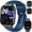 Blue, variant on Smart Watch Tracking Sports Waterproof Running Fitness