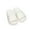 White, variant on ZACPNCV Kids Cloud Slides Slippers For Girls Boys Pillow House Slippers Non-Slip Shower Cushioned Slides Bathroom Indoor Outdoor Slippers White 8-9 Years