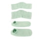 thumbnail image 4 of Calcetines hidratantes para mujer, para piel seca y agrietada, con gel nutritivo para el talón y el codo., 4 of 14