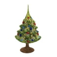 thumbnail image 3 of 7.75In Christmas Tree Centerpiece, Glass, Ornament Free-Standing 11594, 3 of 3