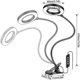 thumbnail image 2 of 3x Led Magnifying Lamp, Magnifying Glasses With Light And Stand, Led Magnifying Lamp With Clamp, Adjustable Light Color And Brightness, With Remote Co, 2 of 5