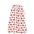 thumbnail image 2 of Hudson Baby Infant Girl Cotton Sleeveless Wearable Sleeping Bag, Sack, Blanket, Red Rose, 12-18 Months, 2 of 2