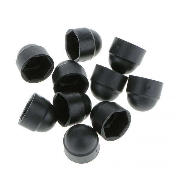 50Pcs Tuerca Hexagonal Cubierta Protectora M8x13mm Tapa De Perno Tapas De Protección Cubiertas Expuesto Plástico Macarena Tornillos de pernos de cabeza de botón de cúpula