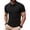 Black, variant on YODETEY Men's & Big Men's Classic Solid Color Short Sleeve Polos Shirt,Green,Size S-3XL