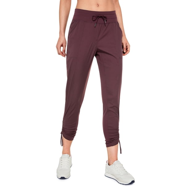 Pantalones CRZ YOGA Livianos para Entrenamiento 27" Color Russet Oscuro Talle L