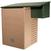 JCs Wildlife Recycled Poly Lumber Awesome Possum House - Outdoor Shelter for Opossums - Eco-Friendly Materials