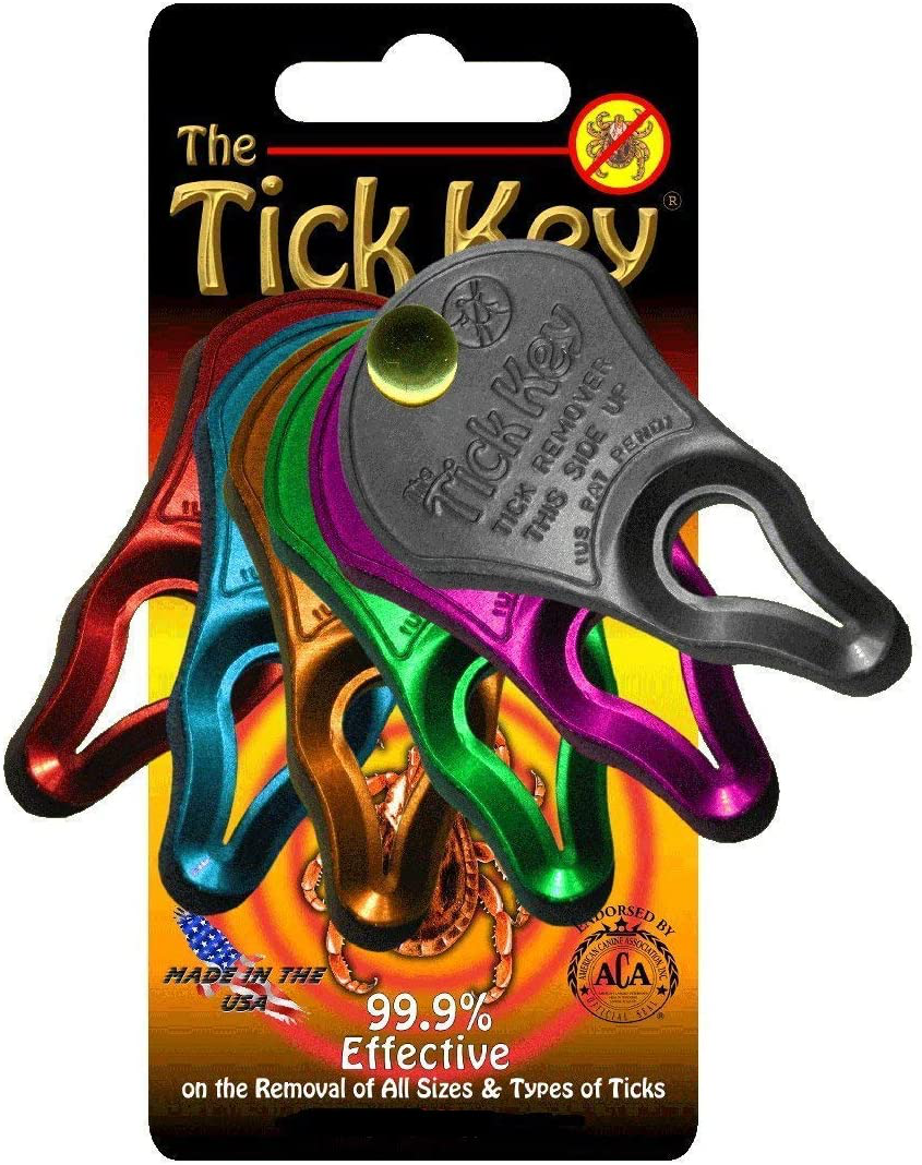 The Original Tick Key Tick Removal Device Portable, Safe and Highly