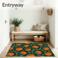 thumbnail image 3 of ODIKA 4' x 6' Machine Washable Non-Slip Area Rug, Harvest pumpkin High Traffic Rug, Orange, 631929, 3 of 7