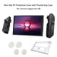 thumbnail image 4 of Funda protectora Likrtyny para PC con 4 Tapas para el Pulgar para Lenovo Legion Go Marfil, 4 of 9