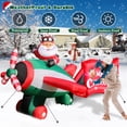 thumbnail image 4 of Avión volador inflable FunFanso de Papá Noel de 3,2 m, 4 of 6