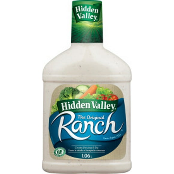 Hidden Valley Original Ranch Salad Dressing & Topping, Gluten Free, Toss Hidden Valley® Original Ranch® Dressing with greens, pasta and more for an easy, delicious side dish or meal