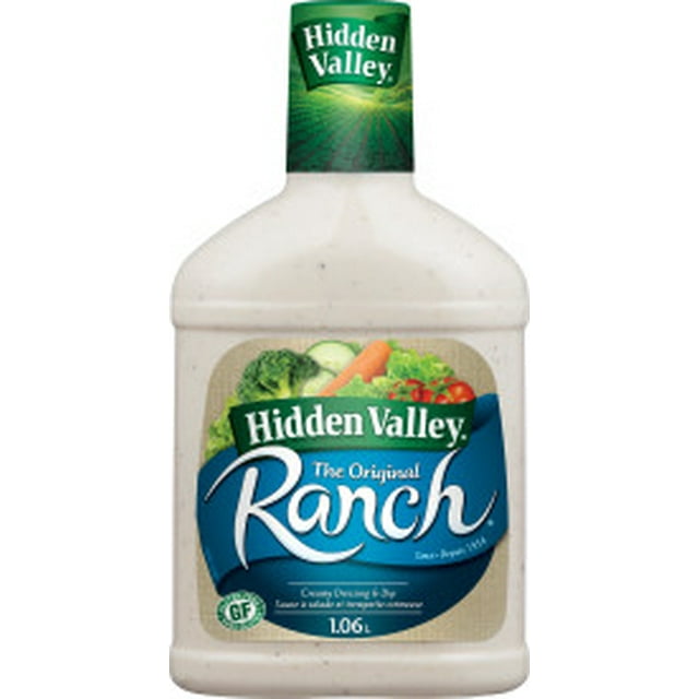 Hidden Valley Original Ranch Salad Dressing & Topping, Gluten Free, Toss Hidden Valley® Original Ranch® Dressing with greens, pasta and more for an easy, delicious side dish or meal