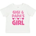 thumbnail image 3 of Inktastic Gigi and Papa Girl Cute Granddaughter Girls Toddler T-Shirt, 3 of 5